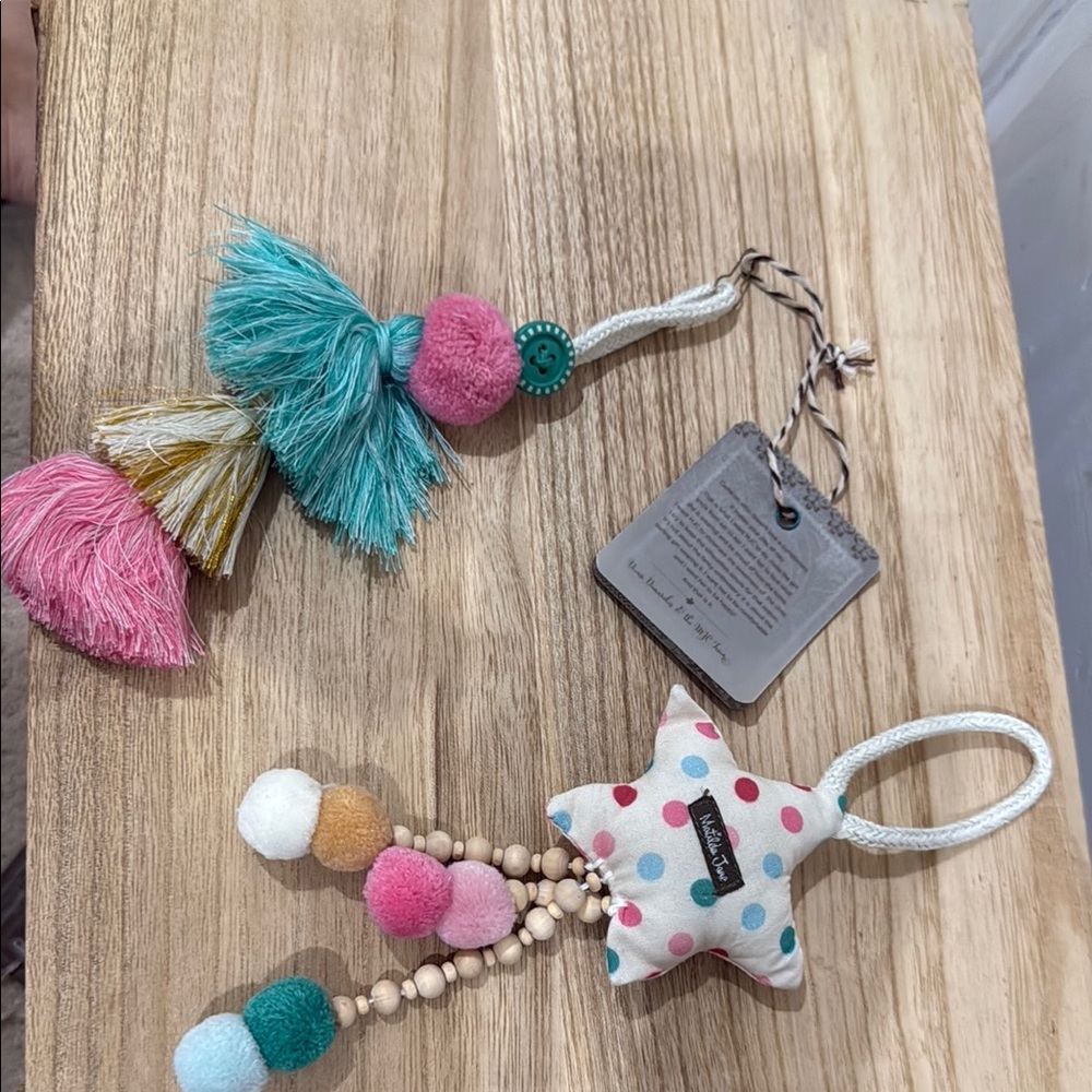 Matilda Jane Colorful Tassel and Star Hanging Decor
